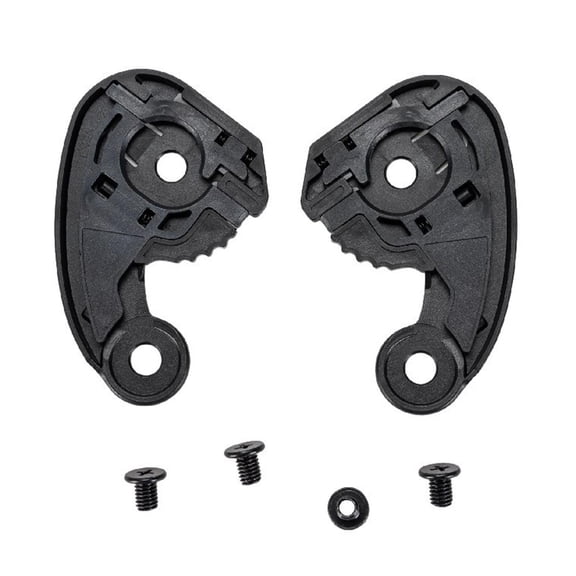 Tnarru 2 Pack Helmet Base Replacement Helmet Repair Parts Visor Base Left & Right Side Plates for C70 Rpha 11 with Screw