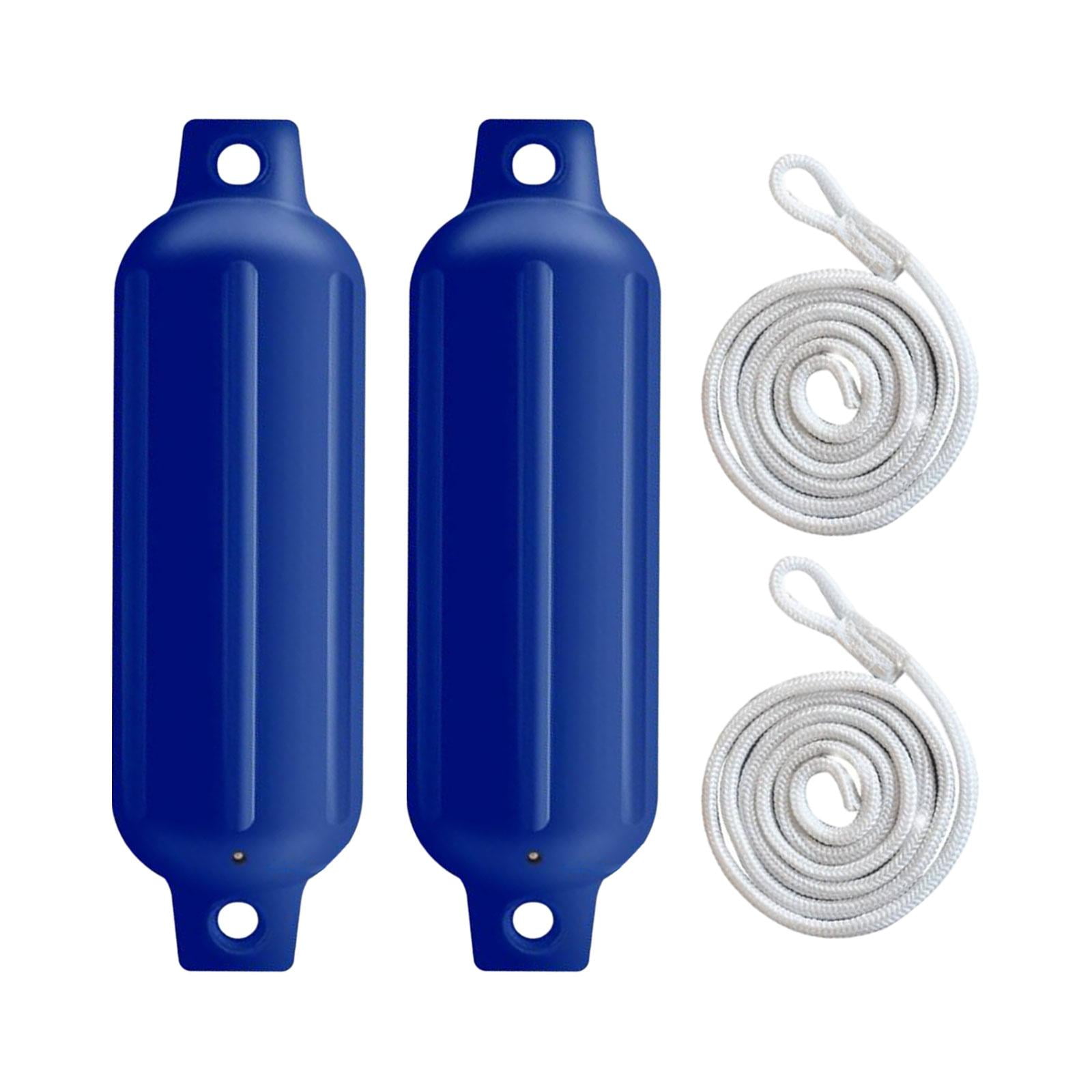 Tnarru 2 Pieces Boat Fenders Boat Bumpers 9.5mm x 2M Ropes Easy ...