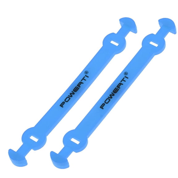 Tnarru 2 Sets of Tennis Vibration Dampers - Silicone Sports Tennis Badminton Racket Dampers Accessories - 4 Colors , Approx 10.4cm Blue
