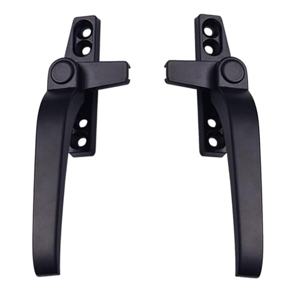 Tnarru 2Pcs Replacement Window Handles Right/Left Hand,Zinc Alloy Window Hardware,Window Handle Lever Casement Locking Handle