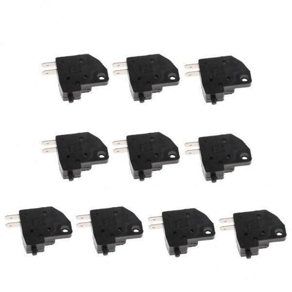 Tnarru 2xUniversal Right Front Lever Brake Switch for Motorcycle Stop Light Scooter 2 Pcs