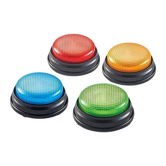 Tnarru 4 Pieces Quiz Game Beeper System Beeper Button for Contest Family Game Night