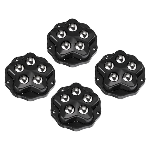 Tnarru 4 Self Adhesion Caster Wheel Furniture for Mop Bucket Bins Bottom Tool Case