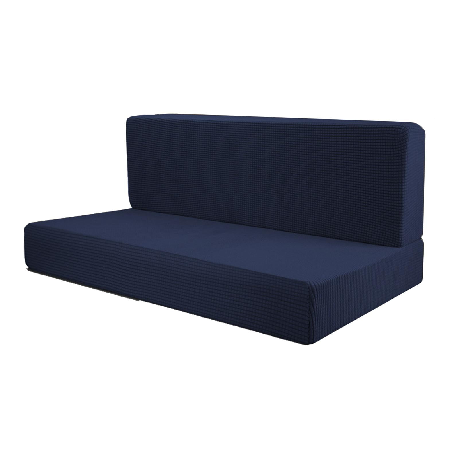 Tnarru 4x RV Seat Covers Camper Cushion Covers Elastic Replacement Soft Sofa Seat Cushion Cover