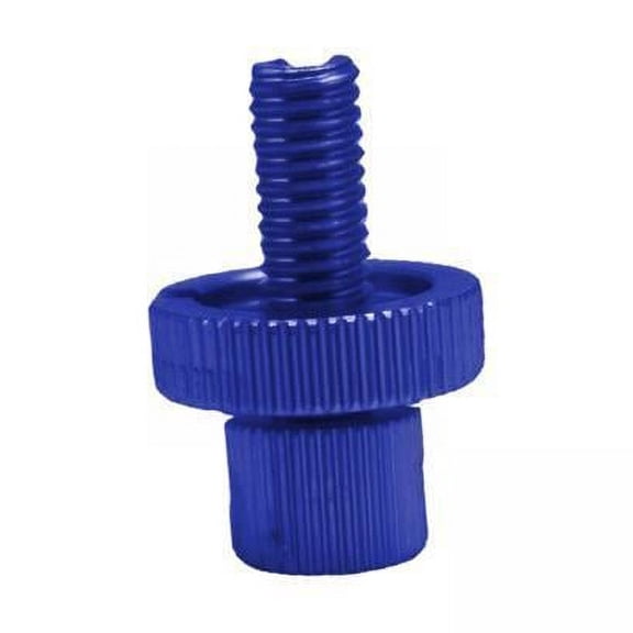 Tnarru 4xM10 Clutch Brake Cable Adjuster Screw Nut Bolt for Motorcycle Motocross Blue 4 Pcs