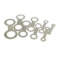 Tnarru 8 Pieces Saxophone Repair Pad Tools Stainless Steel Kit Woodwind ...