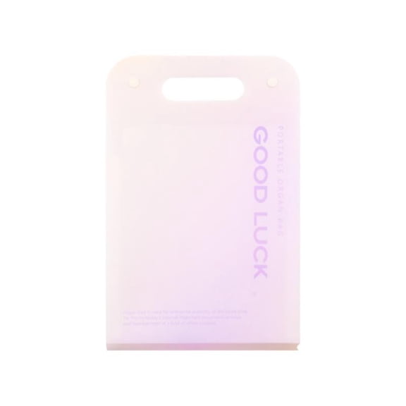 Tnarru Accordion Document Organizer, A4 Gradient, Handle Gradient Purple