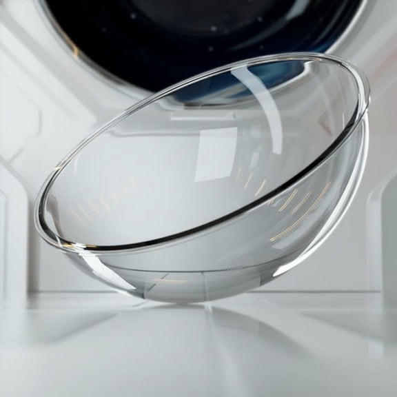 Tnarru Acrylic capsule cat bed, clear view 30cm