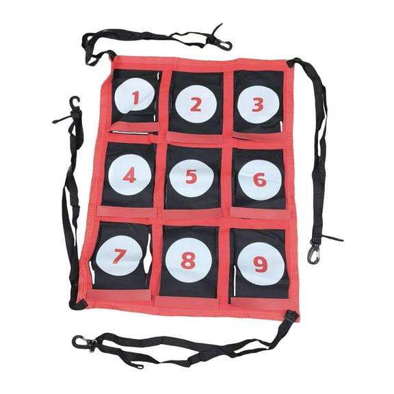 Tnarru Baseballs Softball Pitching Target Baseballs Pitching Net ,Easy Mobility Strike Zone Target Net, Numbered for Indoor Catching