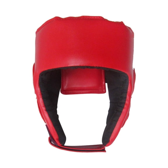 Tnarru Boxing Headgear Forehead and Ear Protection Breathable Protective Gear Full Face Protection for Sparring Mma Muay Thai Adults Red Adults