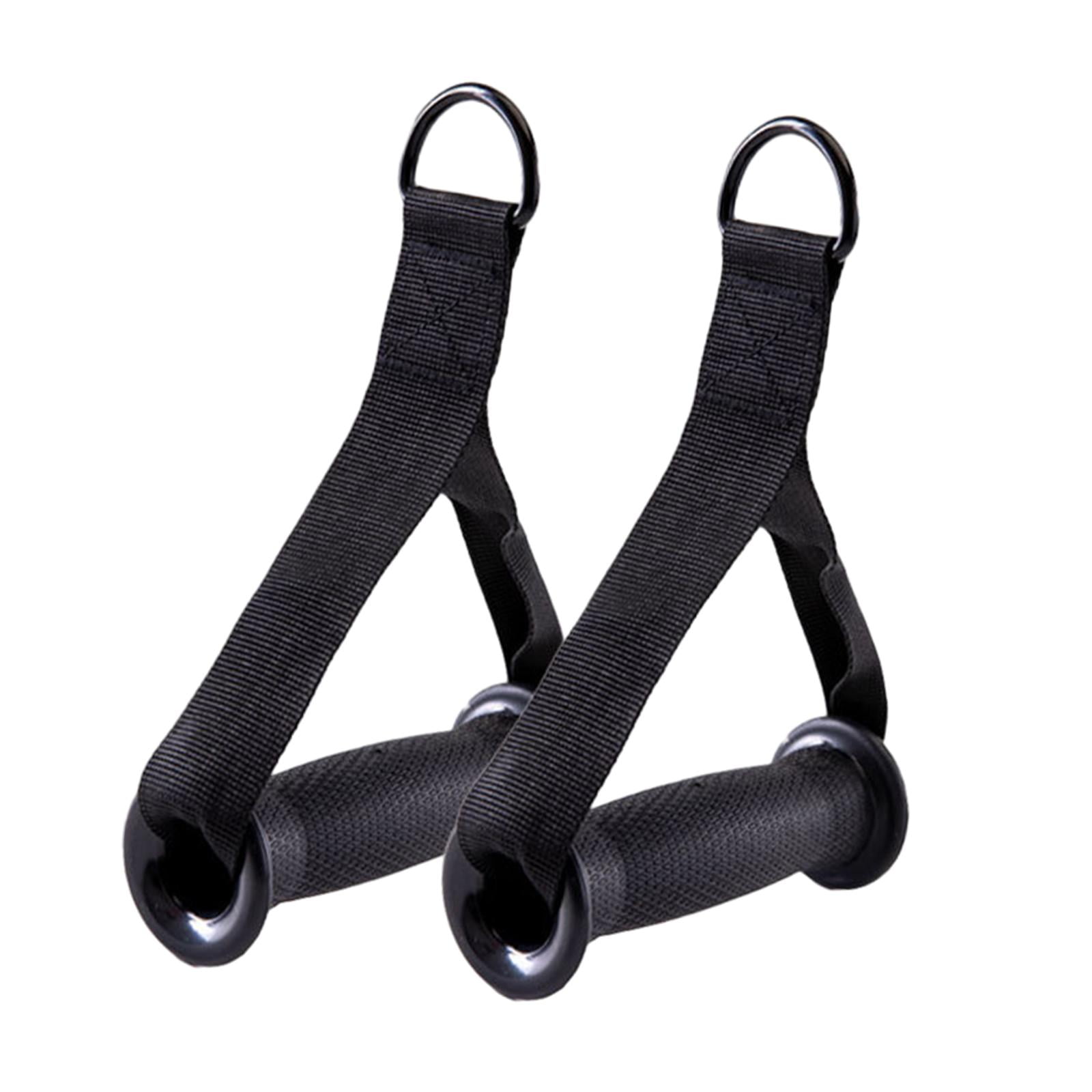 Tnarru Cable Machine Handles Resistance Band Grips Heavy Duty Exercise