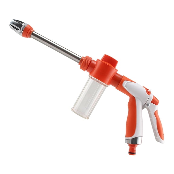Tnarru Car Wash Water Sprayer, Irrigation Sprayer, Cleaning Tool with Long Pole, Multifunctional, Adjustable for Patio, Pet Washing And