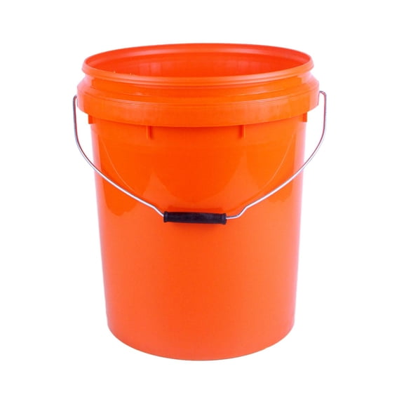 Tnarru Car Washing Bucket Water Storage Container Portable Portable Pail Car Cleaning Container for Household Fishing Camping orange