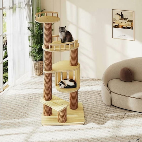 Tnarru Cat tree with scratching post #2 Paper Tube