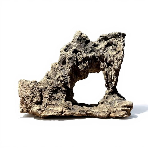 Tnarru Ceramic stone for turtle basking. Stalactite