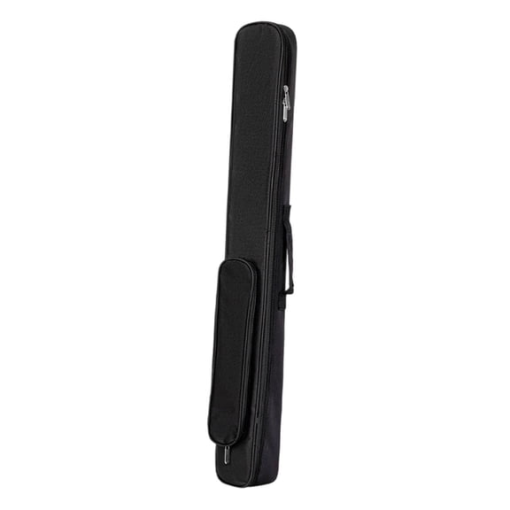 Tnarru Cue Carrying Bag with Shoulder Strap And Hand Strap for Comfortable Transport of 2 Cue Sticks And Accessories Made of Protective Material for on The G black