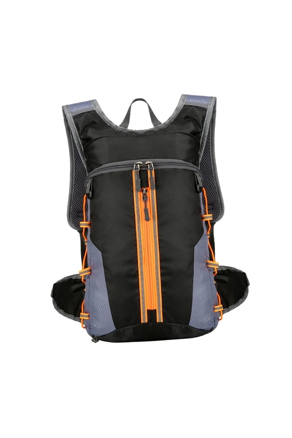 Cycling Backpack Running Backpack Waterproof Hiking Backpack Rucksack for Mountain Biking Mountain Climbing Travel Motorcycle Orange