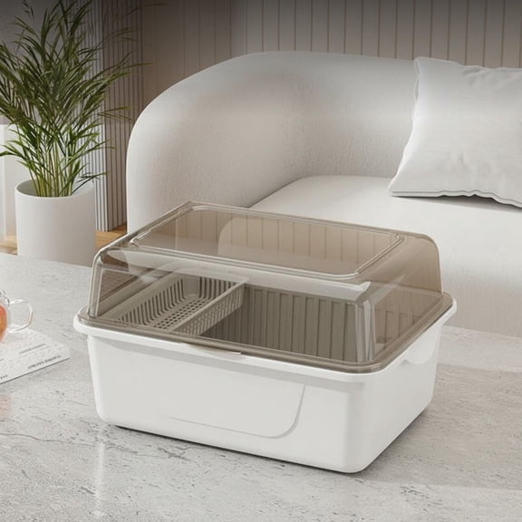 Tnarru Dustproof dinnerware box with lid