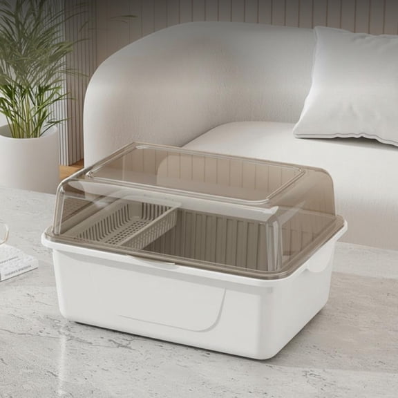 Tnarru Dustproof dinnerware box with lid