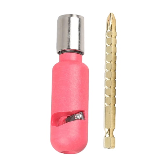 Tnarru Electric Wire Tool Cable Easy to Use Sturdy for Power Drill Practical Multipurpose Screwdriver Wire Cutter Pink 2.