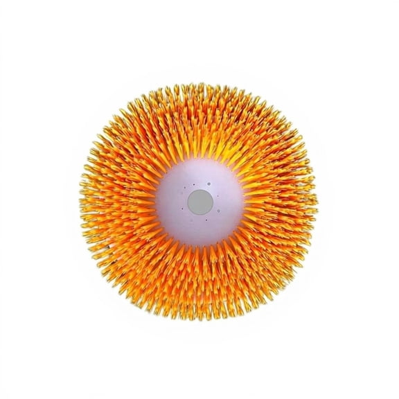 Tnarru Electric solar panel cleaning brush for multi-purpose use Yellow 35cm Solid+C