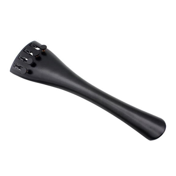 Tnarru Exquisite Aluminium Alloy Cello Tailpiece With Fine Tuners Cello Replacement Part Black