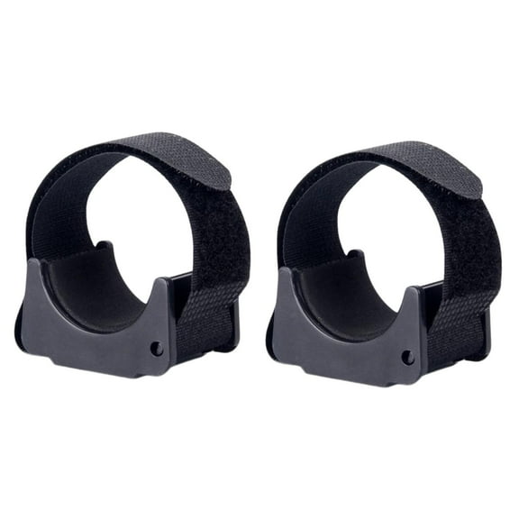 Tnarru Flashlight Mounting Bracket Torch Mounting Bracket Portable Rubber -Black -Professional -Versatile Accessory Flashlight Holder 2 Piece