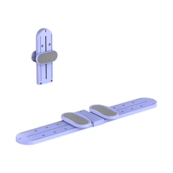 Tnarru Foldable quiet ski machine for home leg slimming and toning. Lavender Basic Model