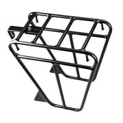 Tnarru Front Fork Rack, Bike Front Carrier Rack Trunk Holder Luggage Shelf Cargo Pannier for Road Bike Long Distance Cycling A