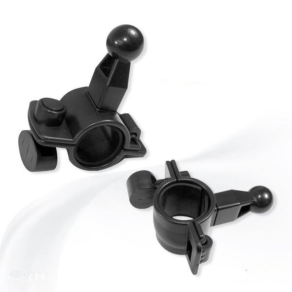 Tnarru GPS Handlebar Mount Bicycle Holder For Garmin TomTom Lightweight Plastic Construction Secure Attachment Suitable For Fitness Adventure Road Riding 3.3x2.4x1.2"