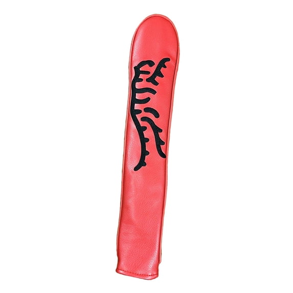 Tnarru Golf Alignment Rod Cover Golf Club Head Covers Anti Scratch Club Headcover Sleeve for Aiming Exercise Golfer Equipment Red