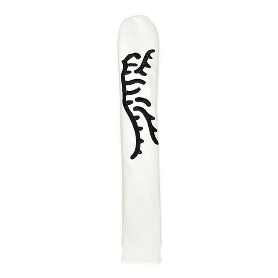 Tnarru Golf Alignment Rod Cover Golf Club Head Covers Anti Scratch Club Headcover Sleeve for Aiming Exercise Golfer Equipment White