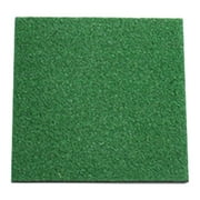Tnarru Golf Hitting Mats Golf Game Mat Artificial Grass Turf Golf Golf Practice Mat for Hitting Driving Chipping Adults 30cmx30cm