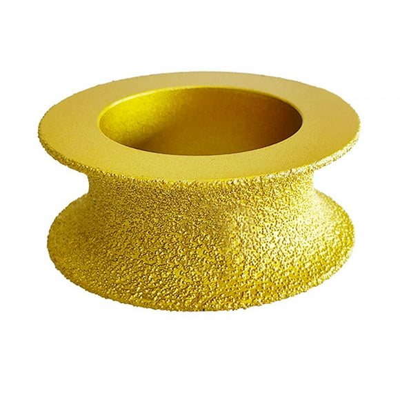 Tnarru Grinding Wheel, Grinding Head Chamfering Tool, Sturdy Edge Profile Sanding Disc, Grinding Disc, for Porcelain Granite Marble , 25mm