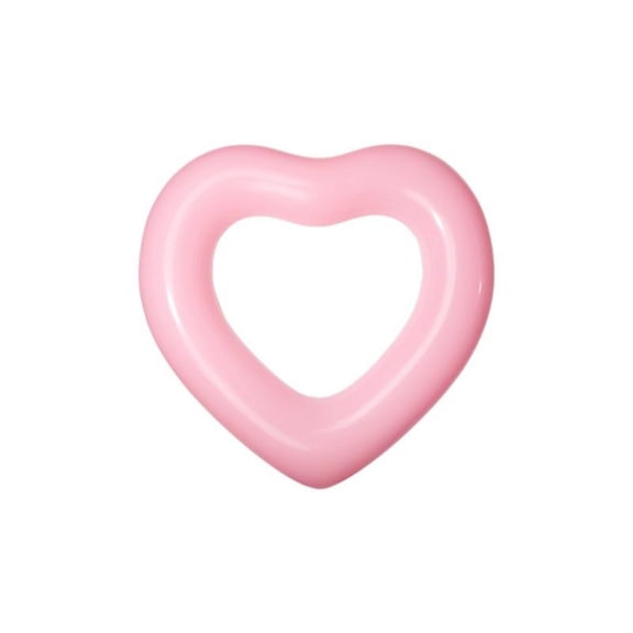 Tnarru Heart-shaped PVC float ring Pink
