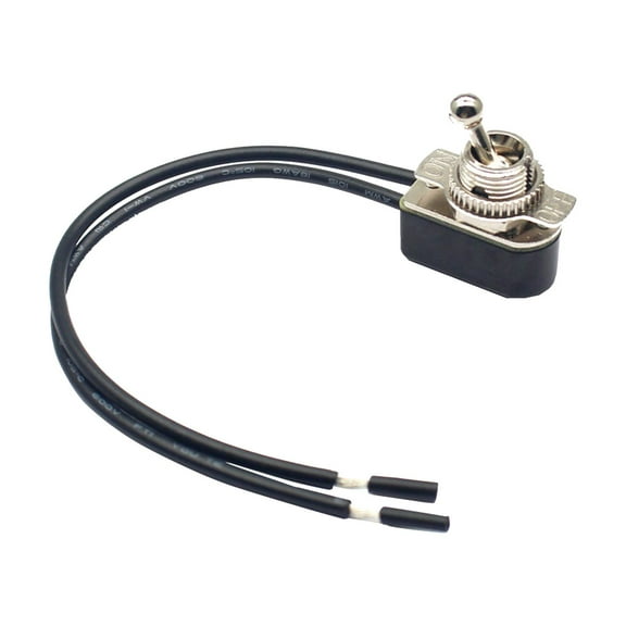 Tnarru Heavy Duty Toggle Switch Toggle Switch with Wire Truck Equipment Auto Contacts Switch Marine Boats on/Off Rocker Toggle Switch B