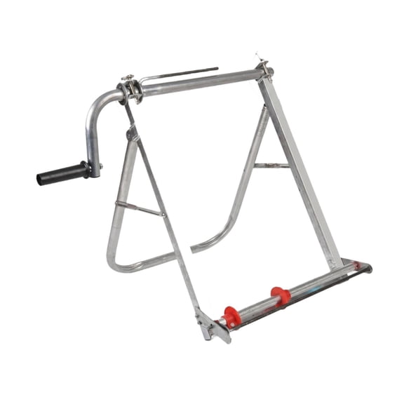 Tnarru Hose Reel Cart Garden Hose Reel Cart Multifunctional Tool Heavy Duty Pipe Storage Rack Stable Hose Winding Reel Water Hose Holder Durable Steel Construction Efficient Hand Crank Diskless