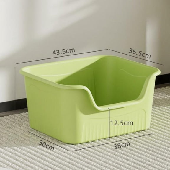 Tnarru Jumbo litter box for Maine Coons Olive Green
