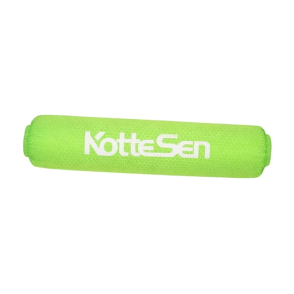 Tnarru Kayak Paddle Cover Protective Sleeve Paddle Float Sleeve Anti Lost Waterproof Performance Durable PU Material Easy to Attach Secure Fit Suitable for Home Decoration Paddling Green