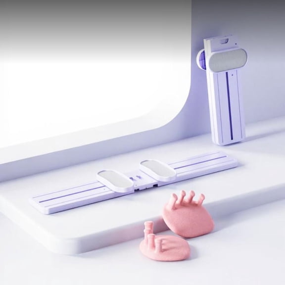 Tnarru Leg slimming ski machine, foldable Pink Arch Trainer