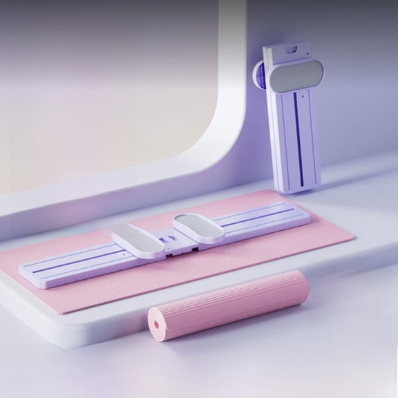 Tnarru Leg slimming ski machine, foldable Pink Mat
