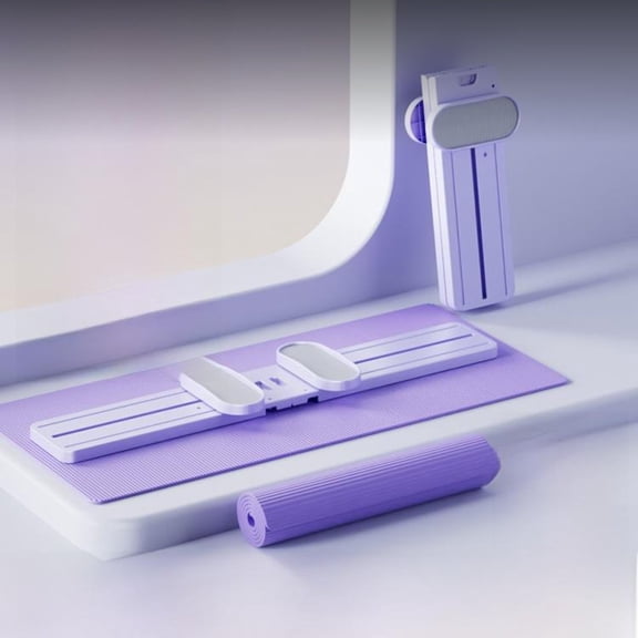 Tnarru Leg slimming ski machine, foldable Purple Mat
