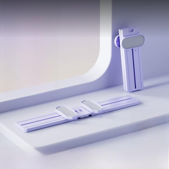 Tnarru Leg slimming ski machine, foldable Purple