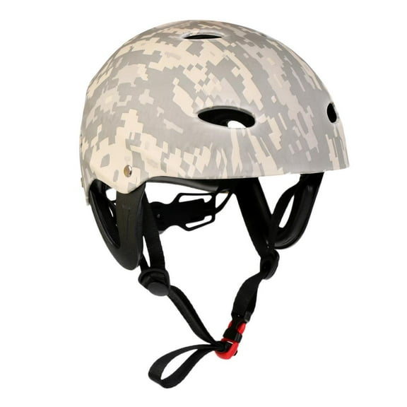 Tnarru Light Helmet for Adult Water Sports for Kayaking, Sailing, Rafting, Boating Skating And Other Outdoor Activities, Approved By EC, Camo, L 02Digital Camo