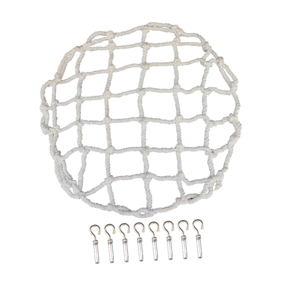 Tnarru Manhole Cover Net Round Sewer Protection Protect from Falling Fall Protection Versatile Anti Fall Net Manhole Cover Netting Diameter 60cm