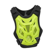 Tnarru Motocross Chest Protector Breathable Wear Resistant Easy Carrying Motorcycle Body Protection Vest Multiuse for Cycling Adults Green
