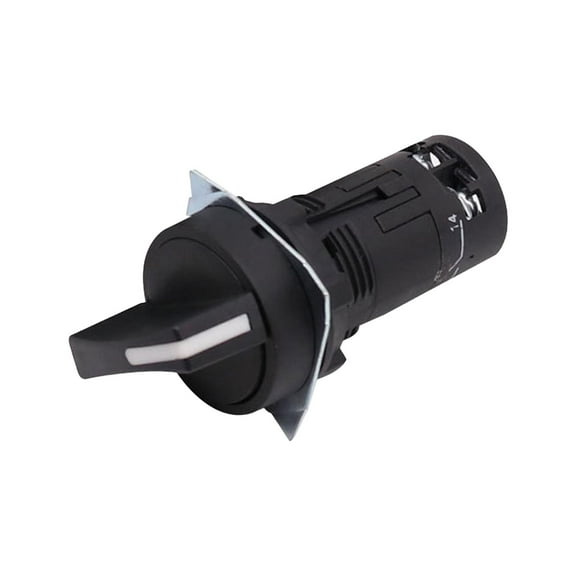 Tnarru Mushrooms Head Emergency Stop Switch Latching Push Button Switch Selector Knob Rotary Switch for Machine Tools Light Industry
