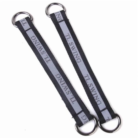 Tnarru Pack of 4 Swing Strap - Holds 300KG with Heavy Duty Carabiner - Great for Tire and Saucer Swings Sleeping Bed - Safety and Compact Rope Belt