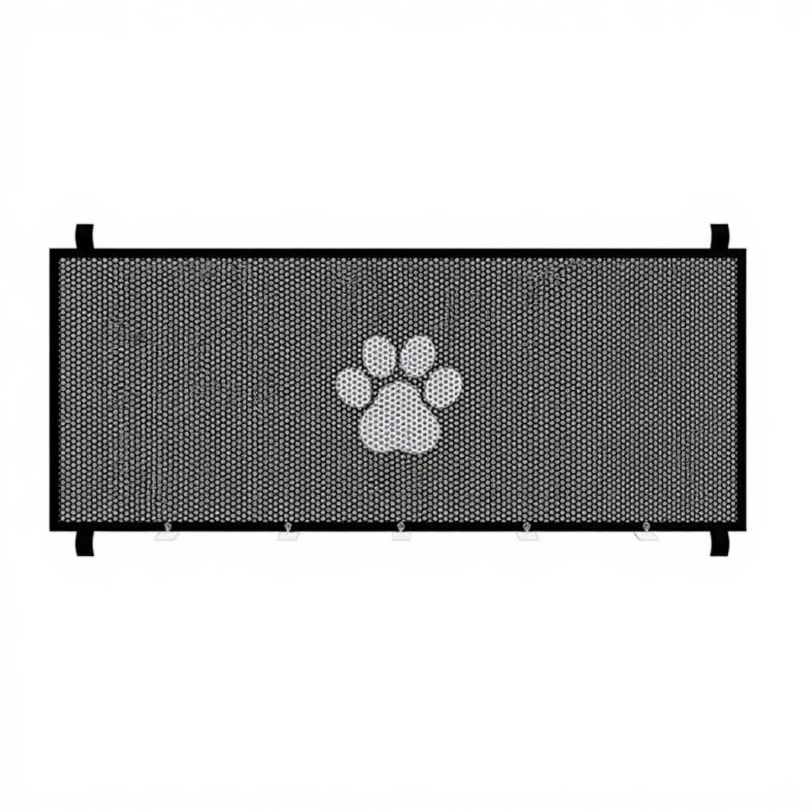 Tnarru Pet Gate Indoor Cat Barrier Dog Fence No-Drill Panel 180x78cm