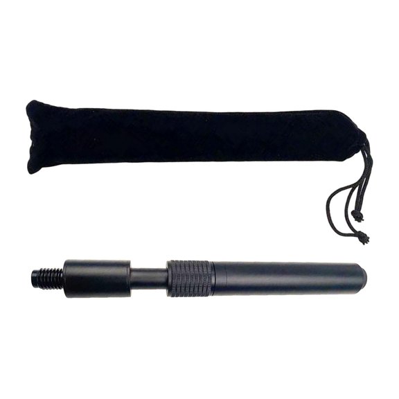 Tnarru Pool Cue Extender Telescopic Billiards Pool Cue Extension Professional Cue End Lengthener for Training Snooker Tool Equipment G